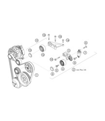 Riemaandrijving 982 Cayman GT4 Clubsport 2019-2020 Riemaandrijving 982 Cayman GT4 Clubsport 2019-2020