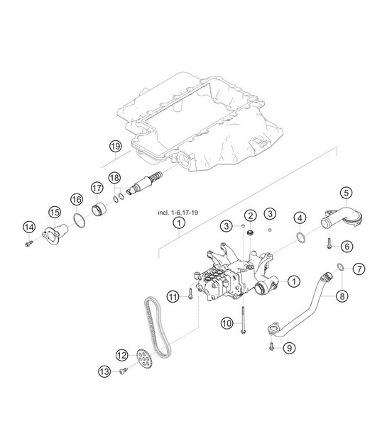 Diagram 1.1-09 Porsche 997 Carrera 2 3.6L 2005>> Engine