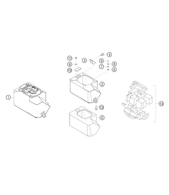Diagram 2.2-01 Porsche 911 & 912 (1965-1989) Fuel System, Exhaust System