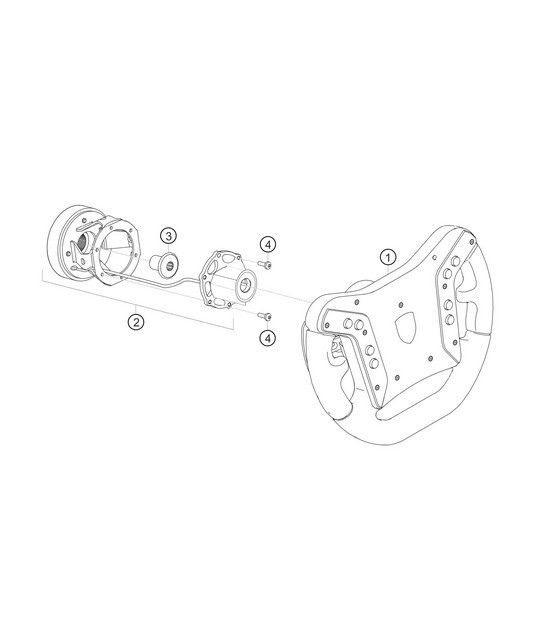 Diagram 4.4-09 Porsche Boxster 981 Spyder 3.8L 2016 Front Axle, Steering 