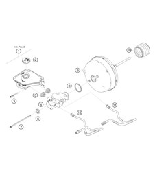 Hoofdremcilinder trackday 982 Cayman GT4 Clubsport 2019-2020 Hoofdremcilinder trackday 982 Cayman GT4 Clubsport 2019-2020