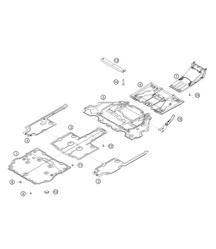 Rivestimento sottoscocca 982 Cayman GT4 Clubsport 2019-2020
