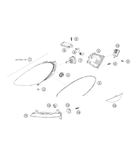 Diagram 9.9-16 Porsche 开曼 S 3.4L 987C 2005-08 电子设备