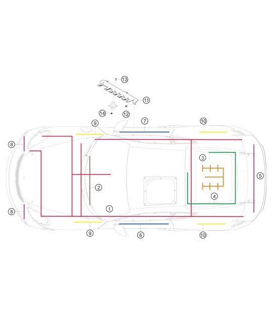 Diagram 9.9-18 Porsche Cayenne Coupe Turbo V8 4.0L Petrol 550Hp 