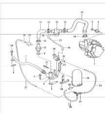 air injection 986 Boxster 2.5L (M96.20) UPTO 1999 air injection 986 Boxster 2.5L (M96.20) UPTO 1999