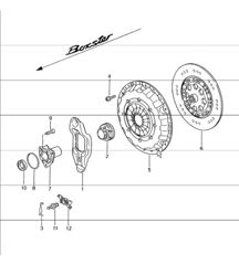embrayage 986 Boxster 2.5L (M96.20/22/23) 1997-04 embrayage 986 Boxster 2.5L (M96.20/22/23) 1997-04