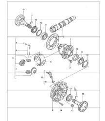differential 986 Boxster G86.00/01 1997-04