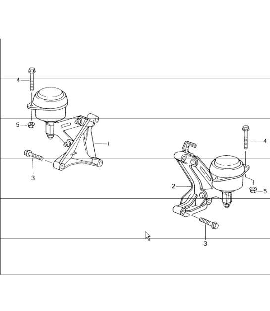 Diagram 370-00 Porsche 991 (911) MK2 2016-2019 Transmission