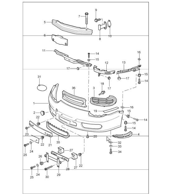 Diagram 802-00 Porsche Panamera GTS V8 4.0L 