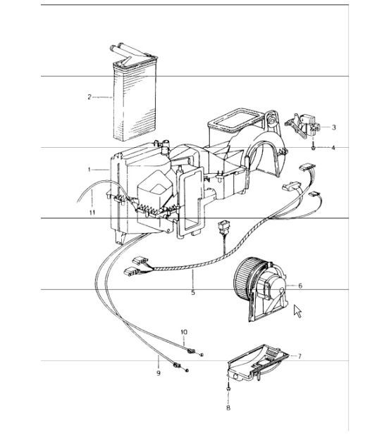 Diagram 813-06 Porsche Cayman S 3.4L 987C 2005-08 Carrozzeria