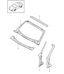 Scuttle 987.2 Boxster / Boxster S 2009-12
