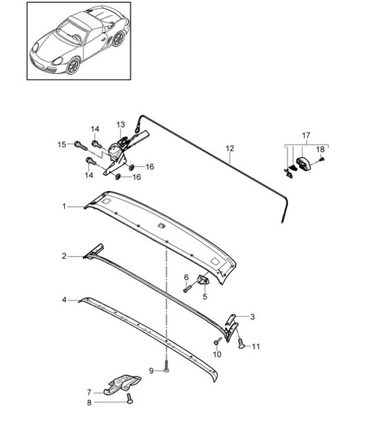 Diagram 811-008 Porsche Taycan (9J1) MK1 2020-2024 