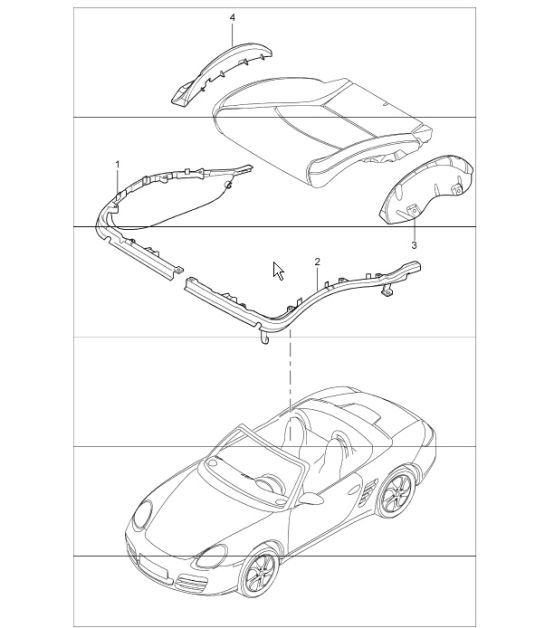 Diagram 817-24 Porsche Taycan (9J1) MK1 2020-2024 