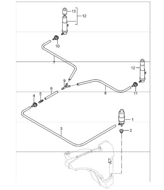Diagram 904-20 Porsche 992 Carrera 2S 3.0L 