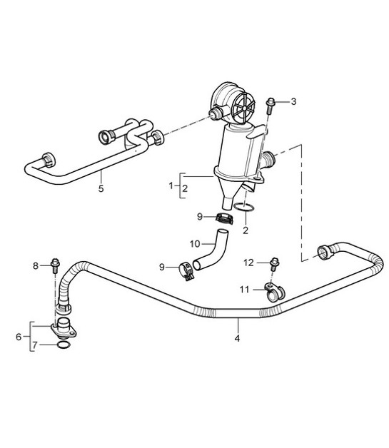 Diagram 104-010 Porsche Taycan Turbo Sport Turismo 