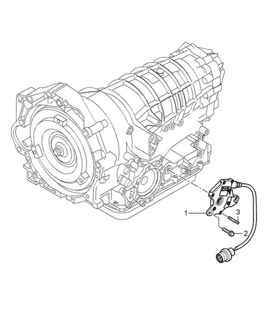 Diagram 320-005 Porsche Cayman 987C/981C (2005-2016) Transmisión
