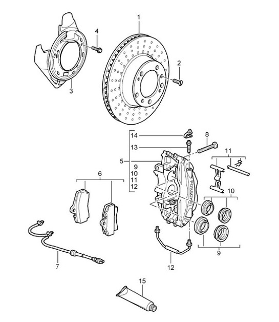 Diagram 603-000 Porsche Taycan Turbo GT mit Weissach-Paket Sportlimousine 