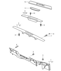 Embellecedor/alféizar 987C.1 Cayman 2006-08