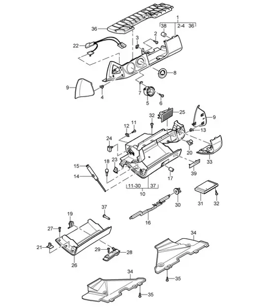 Diagram 809-003 Porsche Taycan 2020>> 