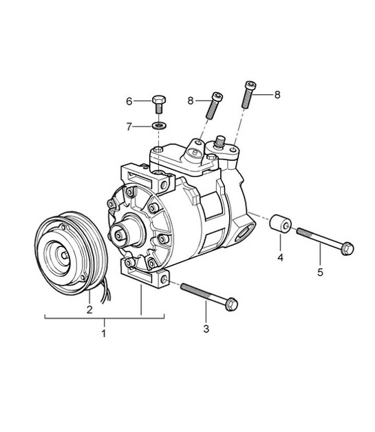 Compressore 987C.1 Cayman 2006-09