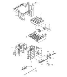 Centrale elektra / Dashboard 987C.1Cayman 2006-08