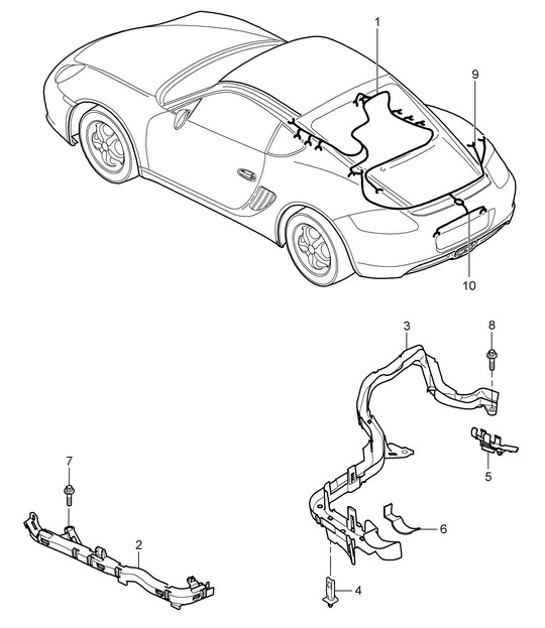 Diagram 902-020 Porsche Macan (95B) MK2 2019-2021 