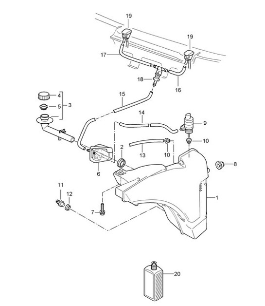 Diagram 904-010 Porsche Cayenne Coupé Turbo GT V8 4.0L 640 CV 