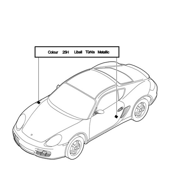 Diagram 004-000 Porsche 996 GT2 2001-05 Accessoires et autres 
