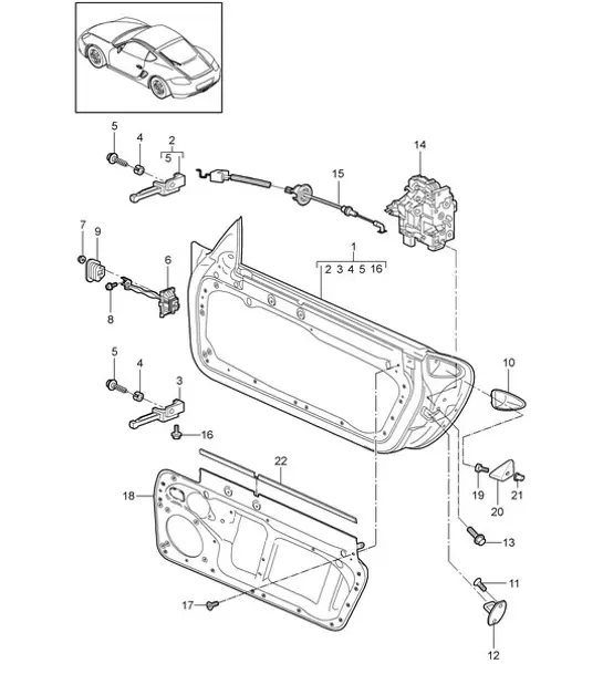 Diagram 804-000 Porsche Panamera GTS V8 4.0L 