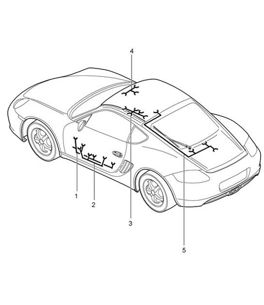 Diagram 902-015 Porsche Cayenne 9YA 2018-2023 