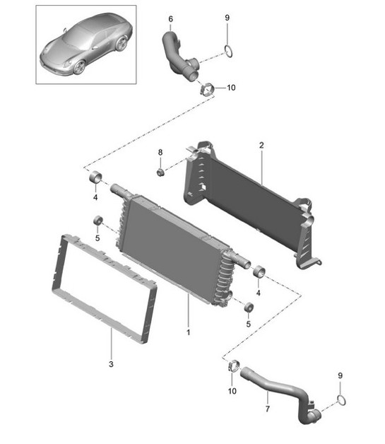 Diagram 105-017 Porsche Cayenne S/GTS 4.8L 2007>> Engine