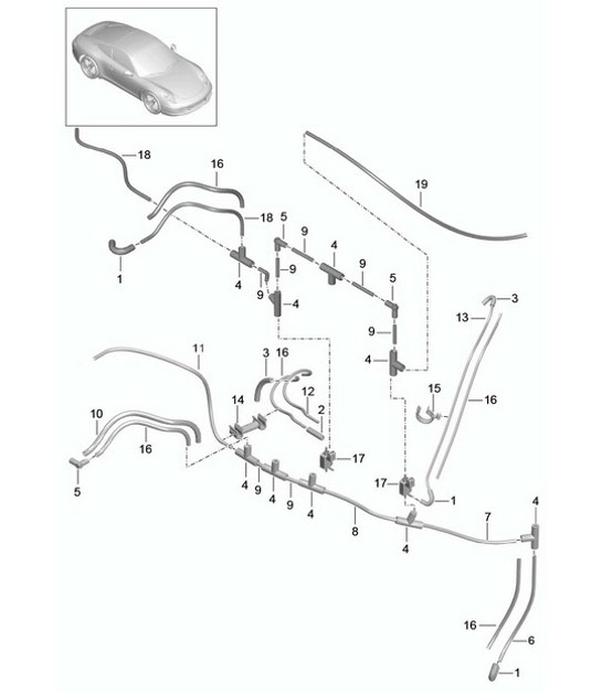 Diagram 107-017 Porsche Macan Turbo 2.9L V6 440Bhp 