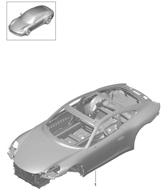 Diagram 801-000 Porsche Macan Turbo 2.9L V6 440Bhp 