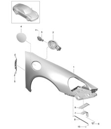 Flügel 991.1 2012-16 Flügel 991.1 2012-16