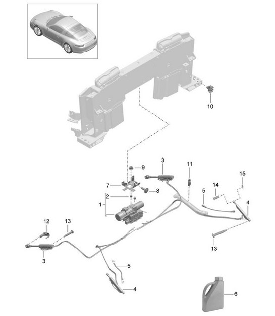 Diagram 811-057 Porsche Panamera 2.9L V6 