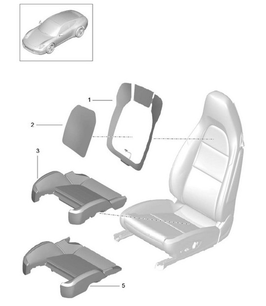 Diagram 817-018 Porsche Cayenne S V8 4.2L Diesel 382HP Body