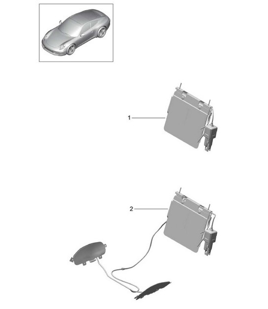 Diagram 817-022 Porsche 991 (911) MK1 2012-2016 Body