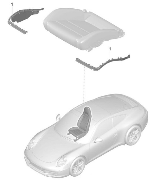 Diagram 817-024 Porsche Cayenne S V8 4.2L Diesel 382HP Body