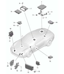Unités de contrôle 991.1 2012-16