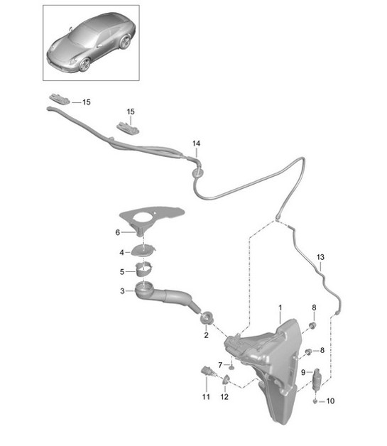 Diagram 904-010 Porsche Panamera 4 2.9L V6 