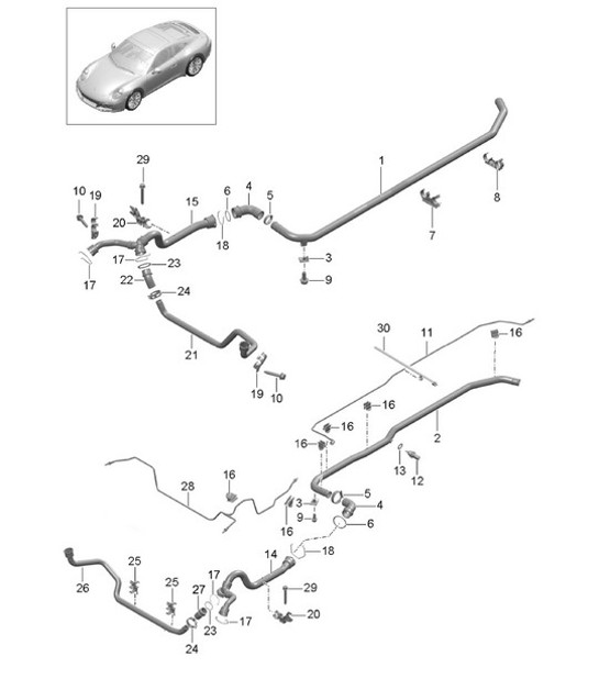 Diagram 105-010 Porsche Macan (95B) MK3 2022>> 