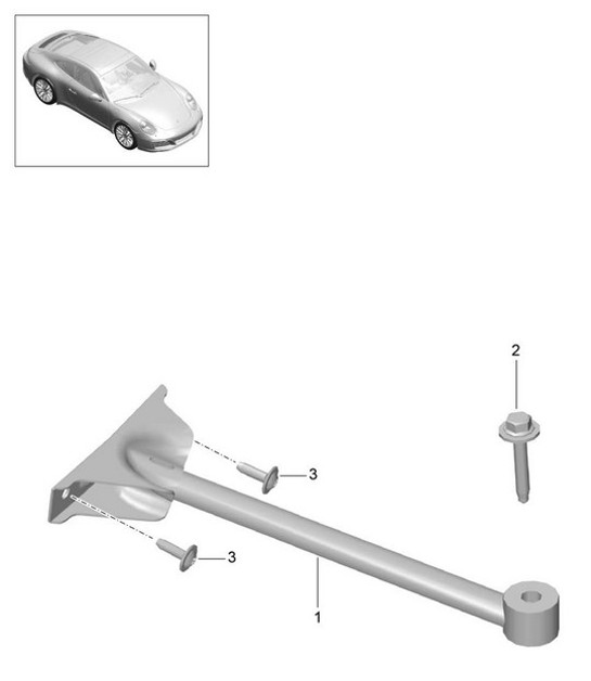 Diagram 801-015 Porsche Cayman 2.7L 987C 2006-08 Body