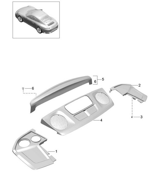 Diagram 801-080 Porsche 924S 2.5L 1986-87 
