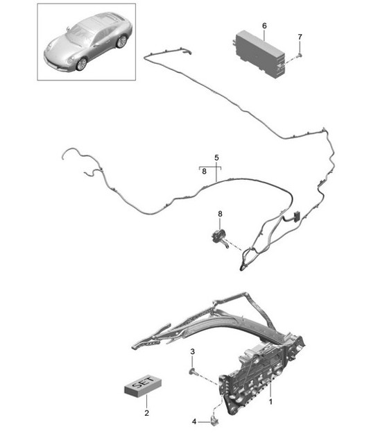 Diagram 811-025 Porsche Cayenne 3.2L V6 2003>> Body