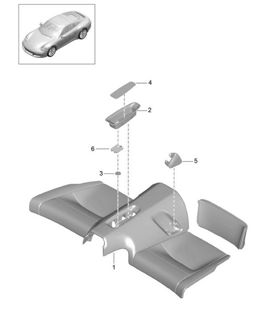 Diagram 817-054 Porsche Cayenne 3.2L V6 2003>> Body