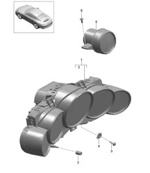 Instrumentos / Esfera / Exclusivo 991.2 Carrera 2017-19