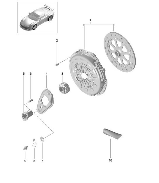 Diagram 301-000 Porsche Cayenne S 4.5L V8 2003>> Transmission