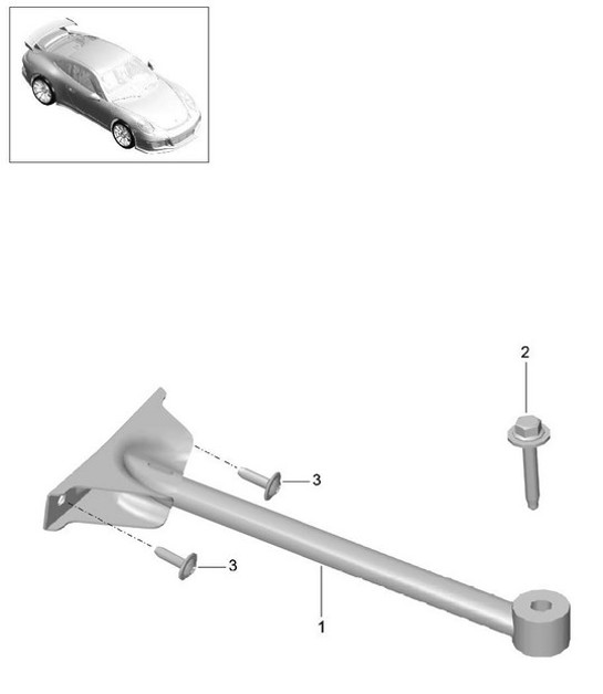 Diagram 801-015 Porsche Cayenne Turbo S E-Hybrid V8 4.0L 550Hp 