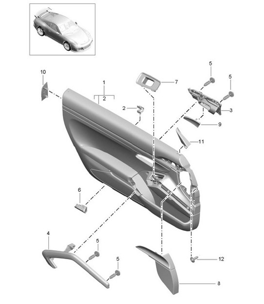 Diagram 808-000 Porsche 928S2 4.7L 1984-86 