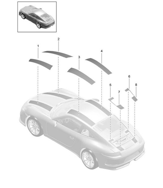 Diagram 810-020 Porsche Taycan (9J1) MK1 2020-2024 